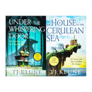 Travis Klune Collection 2 Books Set (The House in the Cerulean Sea, Under the Whispering Door)