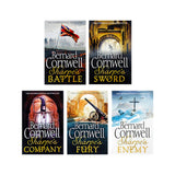 Bernard Cornwell The Sharpe Series – 5 Book Collection Set (11-15) | Action-Packed Historical Fiction, War, Adventure & Military Saga