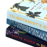 Photo of Kayte Nunn 3 Book Collection Spines on a White Background