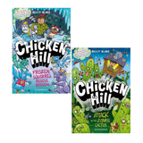 Chicken Hill 2 Books Collection Set by Beccy Blake – Attack of the Zombie Cactus & Frozen Squirrel Rescue Mission | Paperback