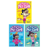 Pia's Pet Club 3 Books Collection Set by Serena Patel – Puppy Problem, Secret Kitten & Guinea Pig | Funny Animal Adventures