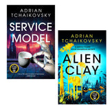 Adrian Tchaikovsky 2 Books Collection Set (Service Model, Alien Clay) | Paperback