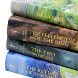 The Hobbit and The Lord of the Rings 4 Books Collection Boxed Set Illustrated edition by J. R. R. Tolkien - Hardcover