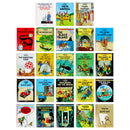 The Adventures Of Tintin Paperback Box Set 23 Book Titles Set Collection Herge