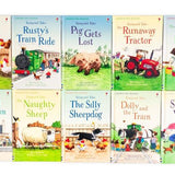 Usborne First Reading Farmyard Tales 10 Books Set Collection Dolly and the Train
