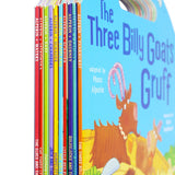 My Fairy Tale Collection 10 Books Set (Rumpelstiltskin, Jack and the Beanstalk, Chicken Little, The Three Little Pigs, Elves and the Shoemaker & More)