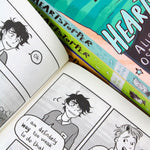 Photo of Heartstopper Volume 1-4 Text by Alice Oseman 