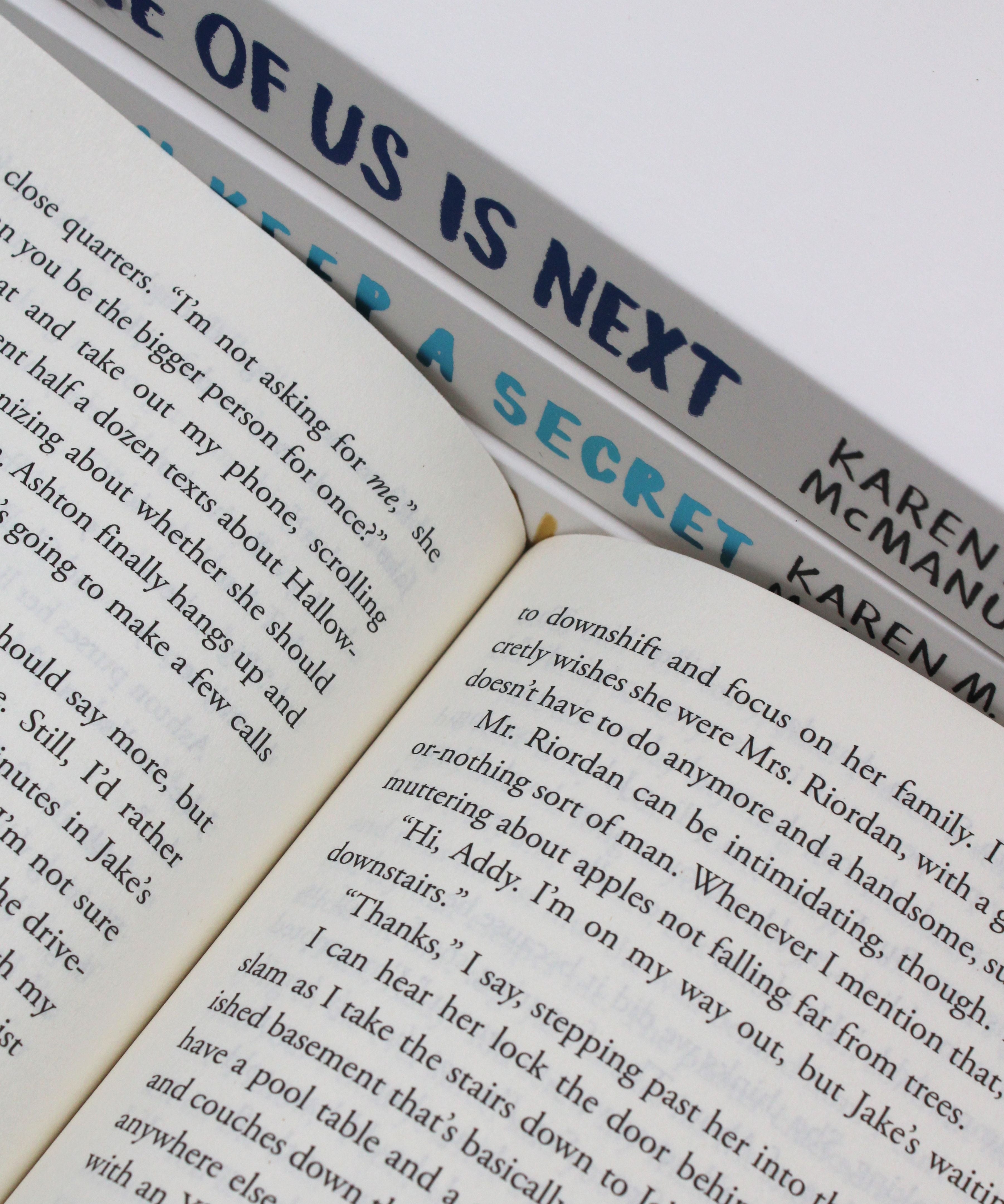 Photo of One Of Us Is Lying 4 Books Set Text by Karen McManus