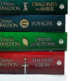 Outlander Series 1 Collection 6 Books Set by Diana Gabaldon – Historical Fiction, Romance & Time-Travel Adventure (Drums of Autumn, Fiery & More)