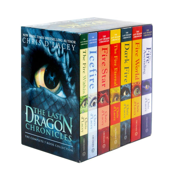 The Last Dragon Chronicles Collection 7 Books Box Set by Chris d'Lacey Paperback