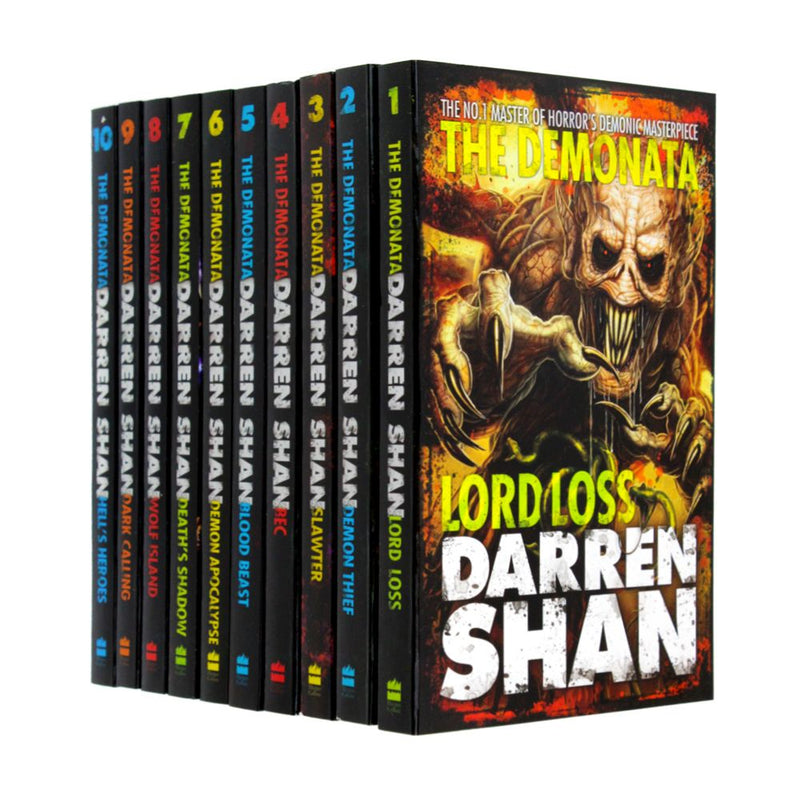 The Darren Shan Demonata Collection 10 Books Set Pack Collection