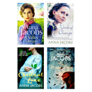 Anna Jacobs 4 Book Set Collection (A Valley Dream, Winds Of Change, Chestnut Lane, The Corrigan Legacy)