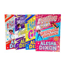 Alesha Dixon 4 Books Collection Set Secret Superpower Showdown, Lightning Girl