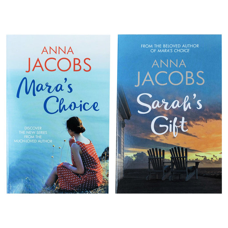 The Waterfront Series Collection 2 Book Set By Anna Jacobs ( Mara's Choice, Sarah's Gift)