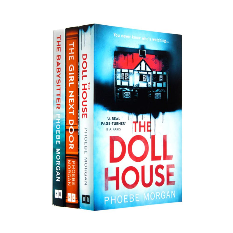 Phoebe Morgan 3 Books Set ( The Girl Next Door, The Doll House, The Babysitter)