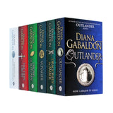 Outlander Series 1 Collection 6 Books Set by Diana Gabaldon – Historical Fiction, Romance & Time-Travel Adventure (Drums of Autumn, Fiery & More)