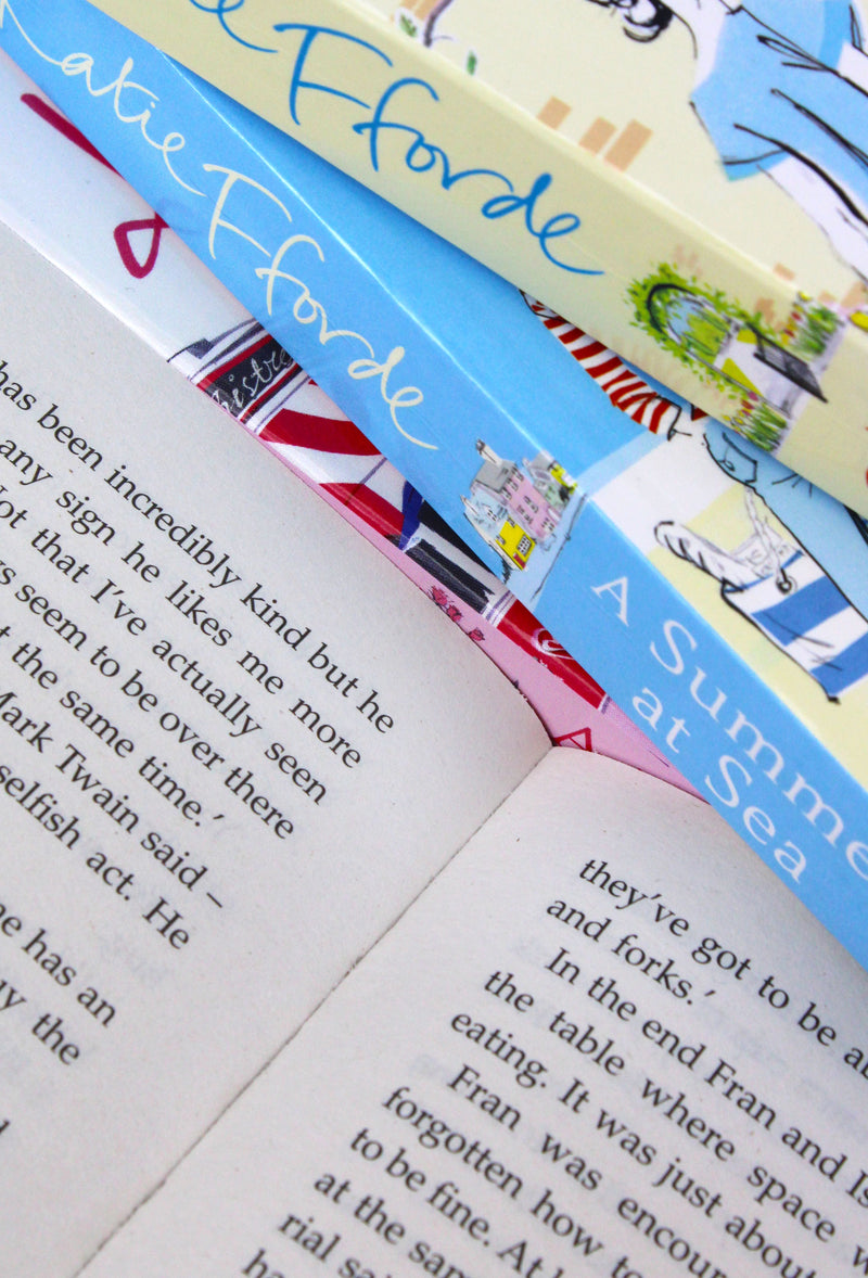 Katie Fforde Collection 4 Books Set (A Summer at Sea, A Country Escape, A Secret Garden, A Rose Petal Summer)