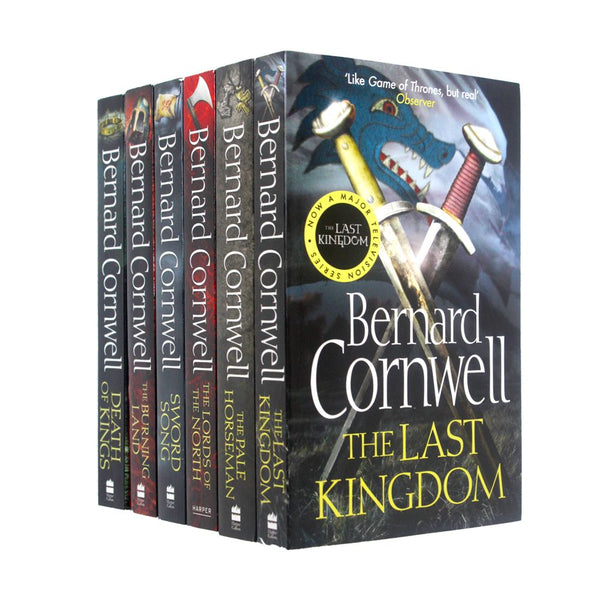 The Last Kingdom Series Bernard Cornwell 6 Books Collection Set Burning Land