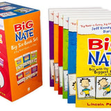 Big Nate Series 6 Books Box Collection Set Pack By Lincoln Peirce