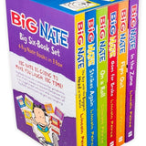 Big Nate Series 6 Books Box Collection Set Pack By Lincoln Peirce