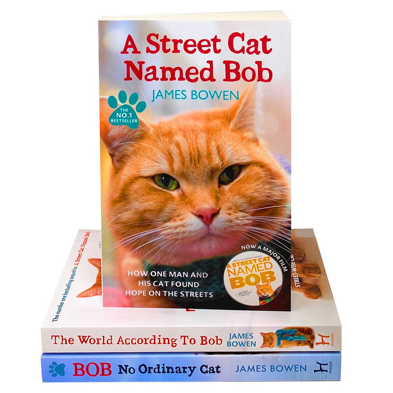 James Bowen Bob Collection 3 Books Set A Street Cat Named Bob