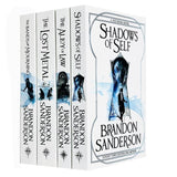 Mistborn Wax & Wayne The Complete Series 4 Books Collection Set – Brandon Sanderson | The Alloy of Law, Shadows of Self, The Bands of Mourning & The Lost Metal