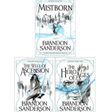 The Mistborn Trilogy 3 Books Collection Set By Brandon Sanderson (Mistborn, The Well of Ascension, The Hero of Ages)