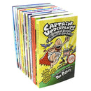 Captain Underpants 10 Books Set Collection Dav Pilkey