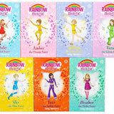 Rainbow Magic Colour Fairies Collection 7 Books Set Series 1 (Vol 1-7) By Daisy Meadows