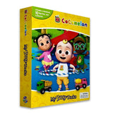 CoComelon My Busy Books Set | Storybook, 10 Character Figurines & Playmat | Interactive Kids Story & Play Activity Set
