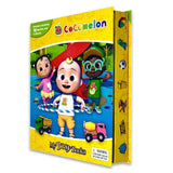 CoComelon My Busy Books Set | Storybook, 10 Character Figurines & Playmat | Interactive Kids Story & Play Activity Set