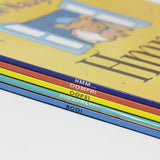 Photo of Preston Pig 5 Books Set by Colin McNaughton on a White Background