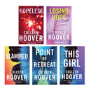 Colleen Hoover Collection 5 Book Set (Slammed, Point of Retreat, This Girl, Hopeless, Losing Hope)