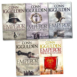 Conn Iggulden Emperor Series 5-Book Collection – Epic Historical Fiction Set of War, Empire, Power & Adventure |Gripping Novels on Leadership & Legacy