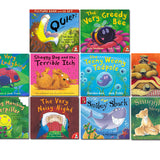 The Crunching Munching Caterpillar and Other Stories 10 Books & Audio CDs Collection Set