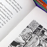 Photo of All The Wrong Questions Four Book Set Page by Lemony Snicket on a White Background