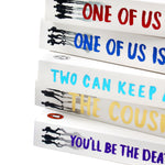 Photo of One Of Us Is Lying 5 Books Set by Karen McManus on a White Background