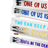 Photo of One Of Us Is Lying 5 Books Set by Karen McManus on a White Background