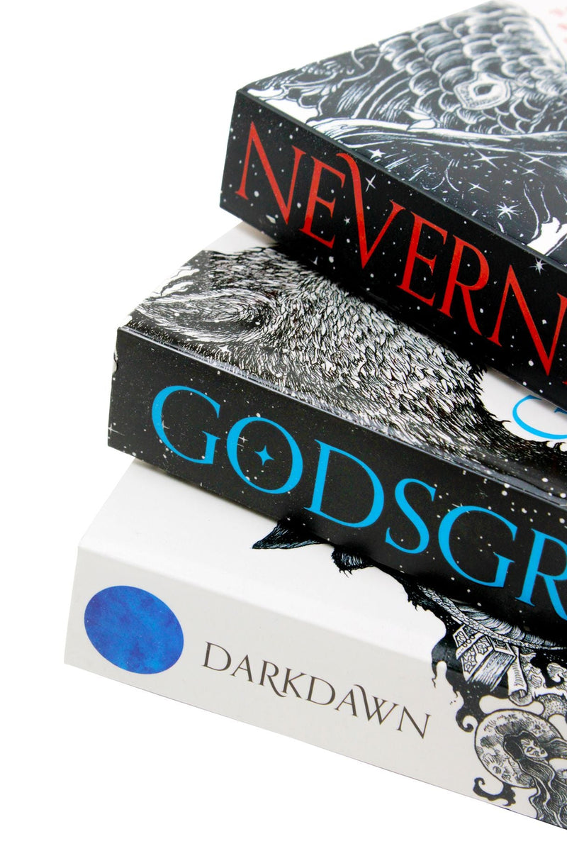 The Nevernight Chronicle Series 3 Books Collection Set by Jay Kristoff - Nevernight, Godsgrave, Darkdawn