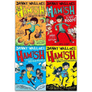 Danny Wallace Hamish 4 Books Collection Set Hamish & the Gravityburp, Baby Boom