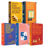 Dale Carnegie 5 Books Collection Set – Classics Sprayed Edge Deluxe Hardcover Edition | How to Win Friends and Influence People, How to Stop Worrying & More