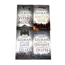 David Gilman Master of War Series 4 Books Collection Set Inc Defiant Unto Death