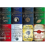 Diana Gabaldon Collection Outlander Series 8 Books Set Dragonfly In Amber – Historical Fiction, Time Travel, Romance & Adventure