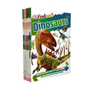 DK Find out Collection 10 Book Set Childrens Pack Dinosaurs, Bugs, Sharks