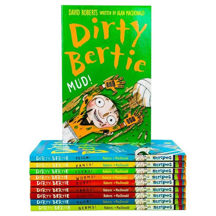 Dirty Bertie Collection 10 Books Set Pack (Series 1) By David Roberts