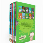 Photo of Dirty Bertie 10 Book and CD Set by Alan MacDonald on a White Background