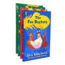 Dick King-Smith Book Set Pack Collection 4 The Hedgehog, The Foxbusters,