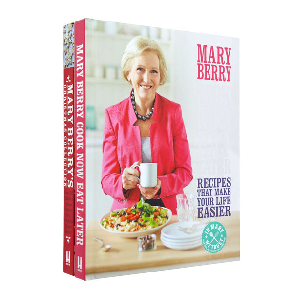 Mary Berrys Christmas Collection, Cook Now Eat Later 2 Books Collection Set By Mary Berry