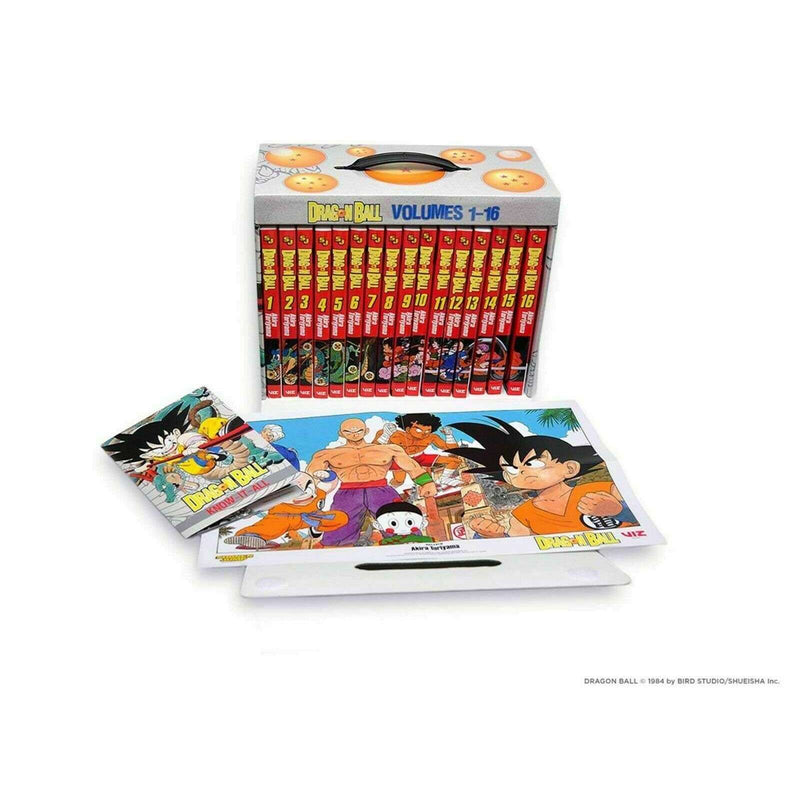 Dragon Ball Complete Book Box Set 16 Volumes Collection by Akira Toriyama Manga Anime