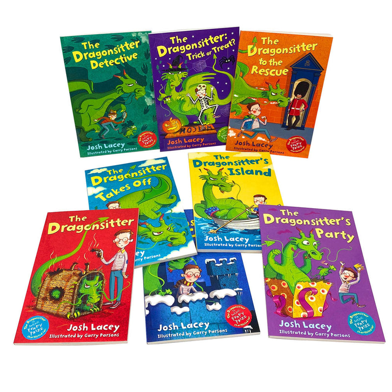 The Dragonsitter Series Collection 6 Books Set By Josh Lacey Dragonsitters Party